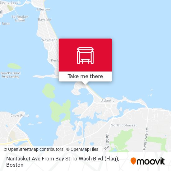 Nantasket Ave From Bay St To Wash Blvd (Flag) map