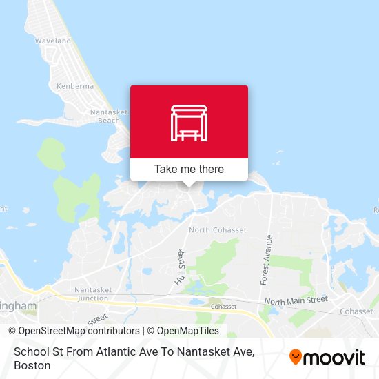 School St From Atlantic Ave To Nantasket Ave map