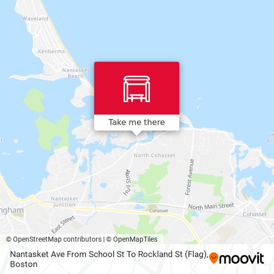Nantasket Ave From School St To Rockland St (Flag) map