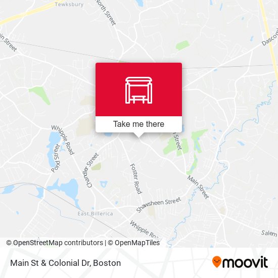 Mapa de Main St &  Colonial Dr