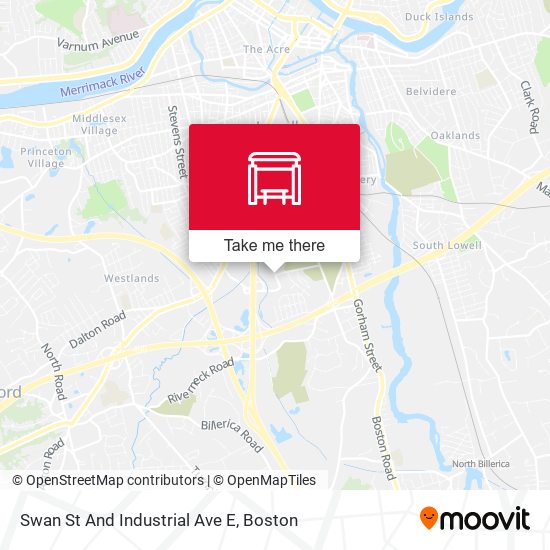 Swan St And Industrial Ave E map
