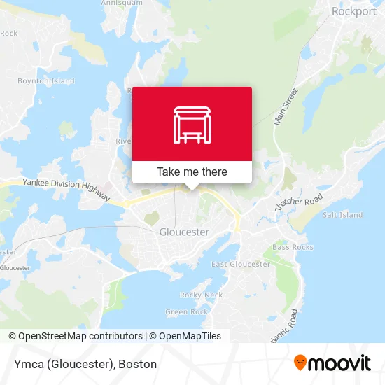 Ymca (Gloucester) map