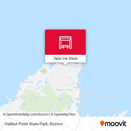 Halibut Point State Park map