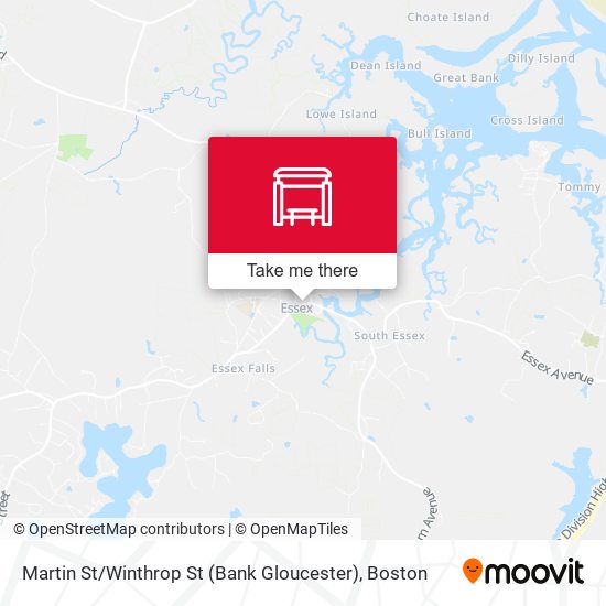 Mapa de Martin St / Winthrop St (Bank Gloucester)