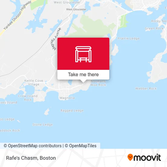 Mapa de Rafe's Chasm