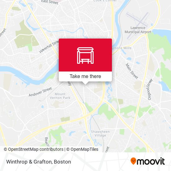 Mapa de Winthrop & Grafton