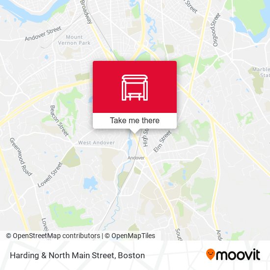 Mapa de Harding & North Main Street