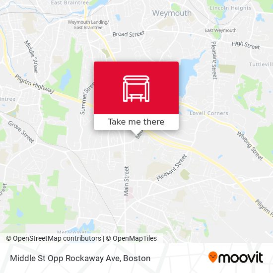 Mapa de Middle St Opp Rockaway Ave