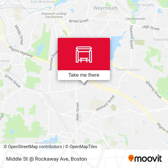 Middle St @ Rockaway Ave map