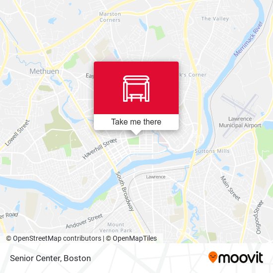 Mapa de Senior Center