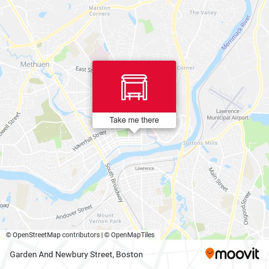 Garden And Newbury Street map