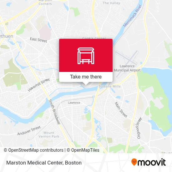 Marston Medical Center map
