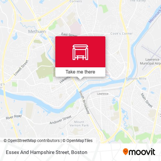 Essex And Hampshire Street map