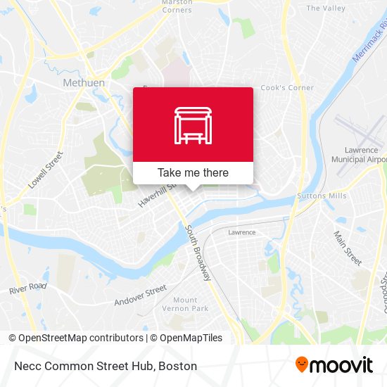 Mapa de Necc Common Street Hub