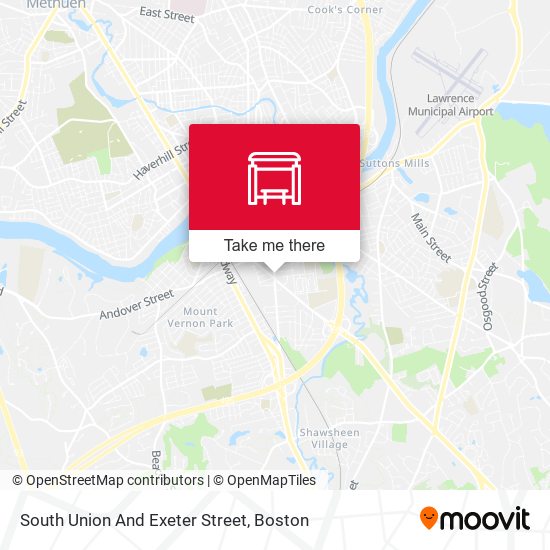 Mapa de South Union And Exeter Street