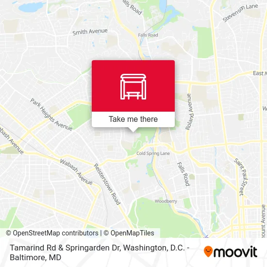 Tamarind Rd & Springarden Dr map