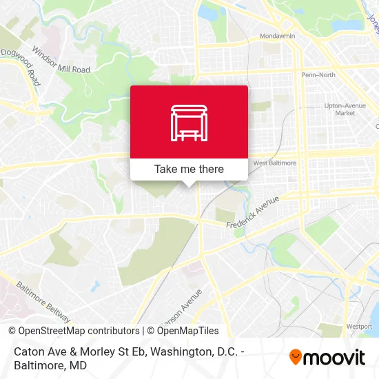 Caton Ave & Morley St Eb map