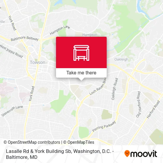Lasalle Rd & York Building Sb map