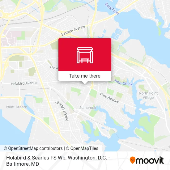 Holabird & Searles FS Wb map