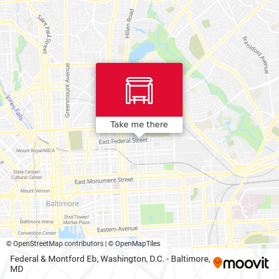 Federal & Montford Eb map