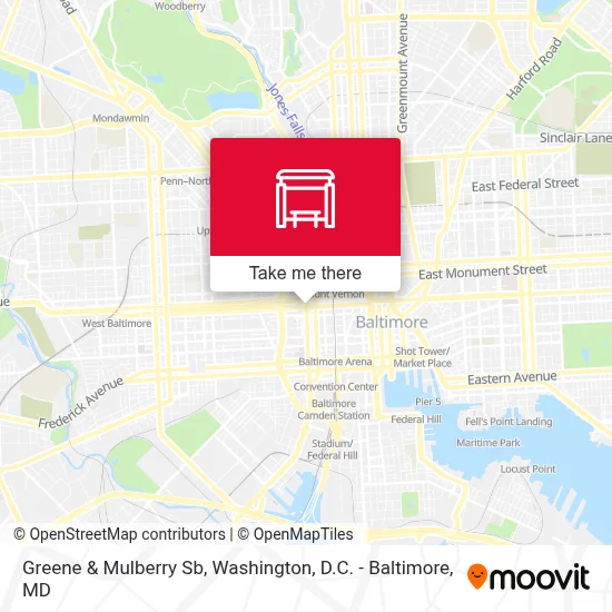 Greene & Mulberry Sb map