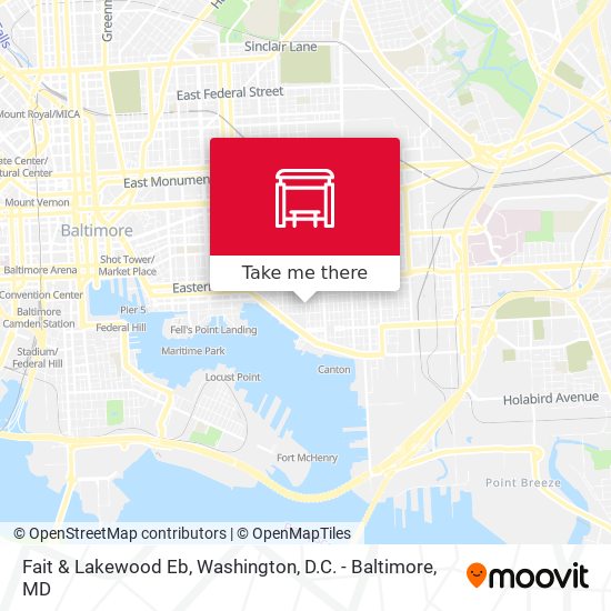 Mapa de Fait & Lakewood Eb