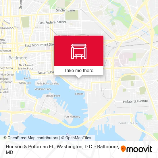 Hudson & Potomac Eb map