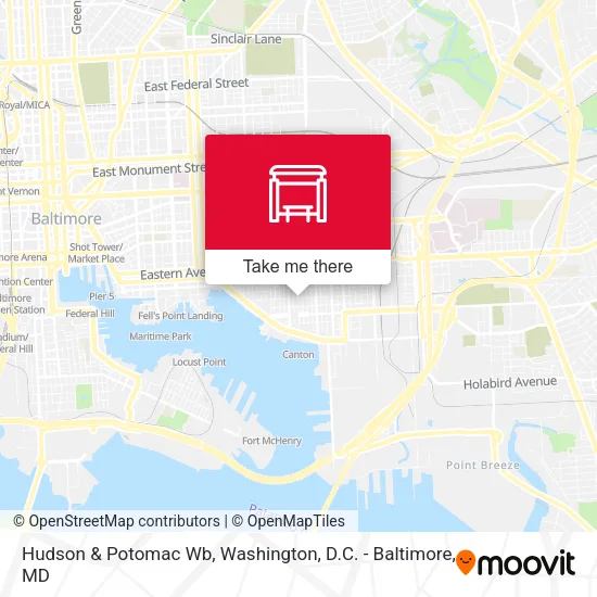 Hudson & Potomac Wb map