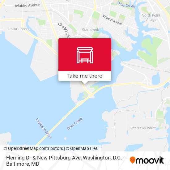 Fleming Dr & New Pittsburg Ave map
