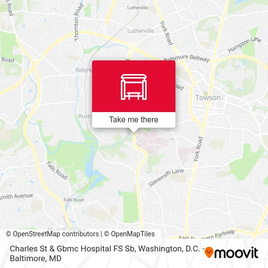 Charles St & Gbmc Hospital FS Sb map