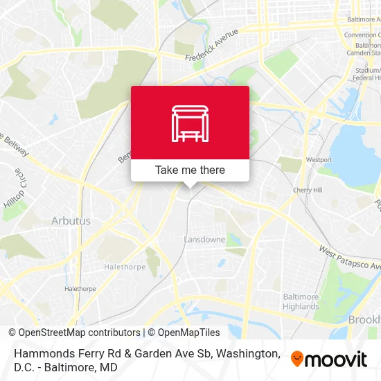 Hammonds Ferry Rd & Garden Ave Sb map