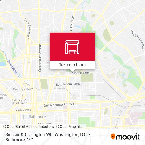 Mapa de Sinclair & Collington Wb