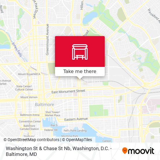 Mapa de Washington St & Chase St Nb