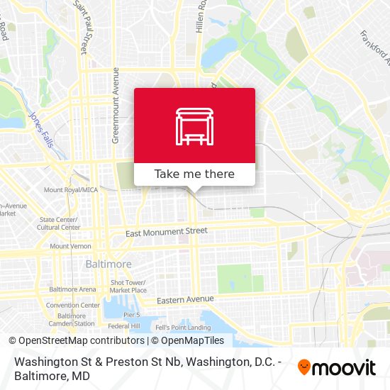 Mapa de Washington St & Preston St Nb