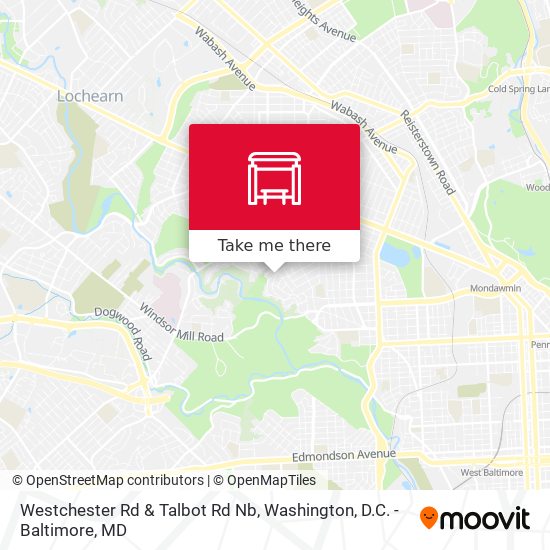 Mapa de Westchester Rd & Talbot Rd Nb