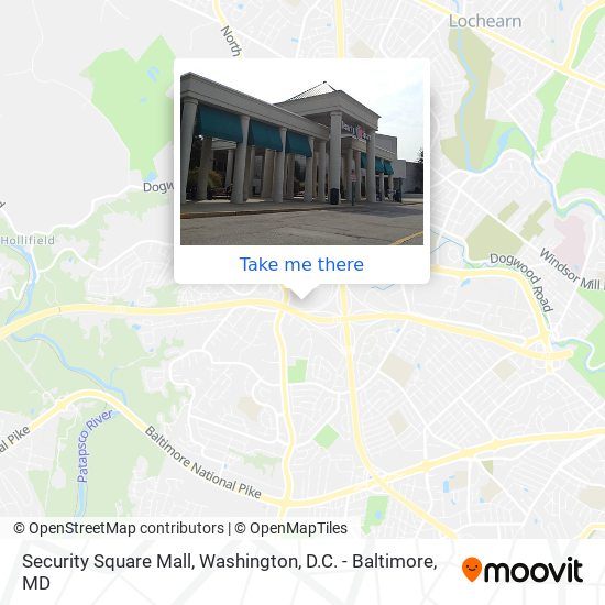 Security Square Mall map