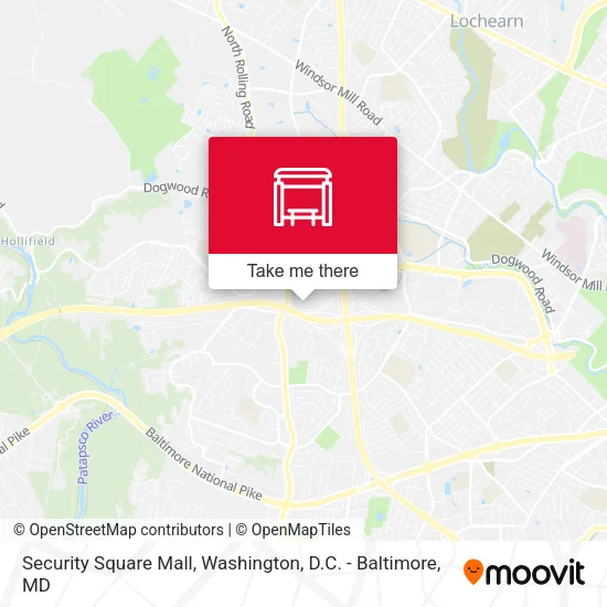 Security Square Mall map
