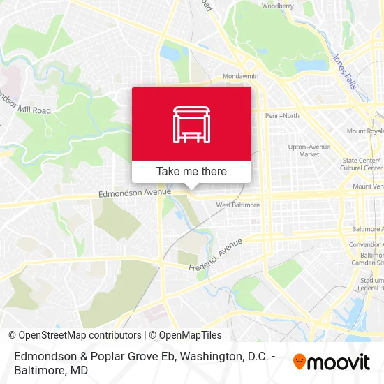 Edmondson & Poplar Grove Eb map