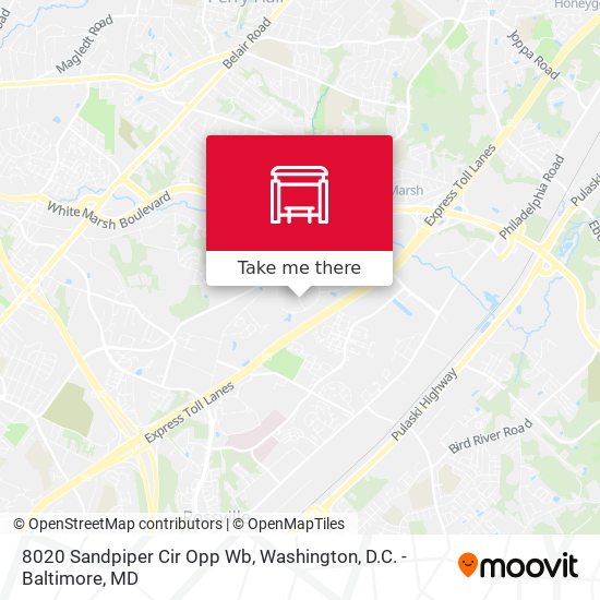 8020 Sandpiper Cir Opp Wb map