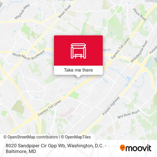 8020 Sandpiper Cir Opp Wb map