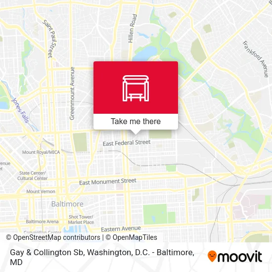 Gay & Collington Sb map