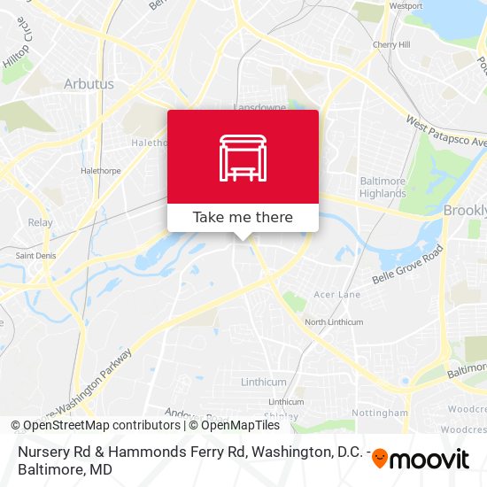 Mapa de Nursery Rd & Hammonds Ferry Rd
