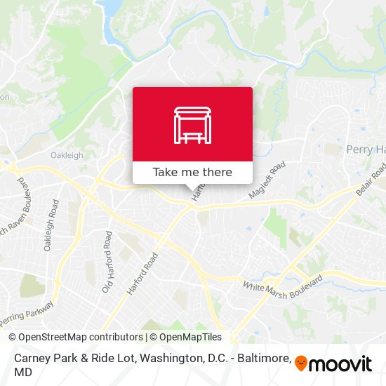 Mapa de Carney Park & Ride Lot