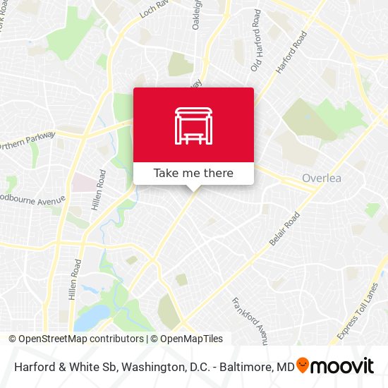 Mapa de Harford & White Sb