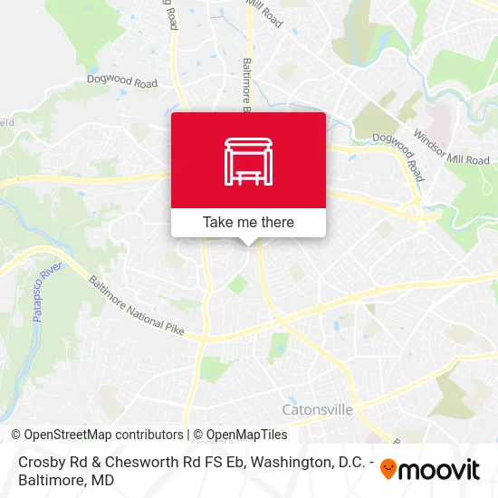 Crosby Rd & Chesworth Rd FS Eb map