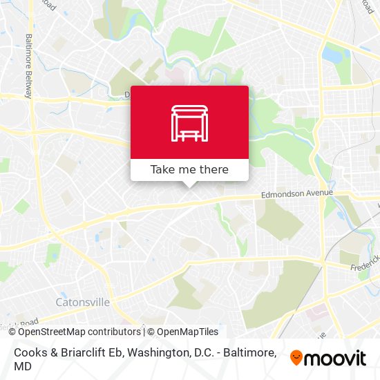Mapa de Cooks & Briarclift Eb