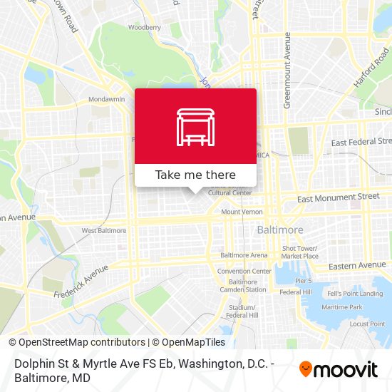 Mapa de Dolphin St & Myrtle Ave FS Eb
