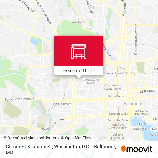 Mapa de Gilmor St & Lauren St