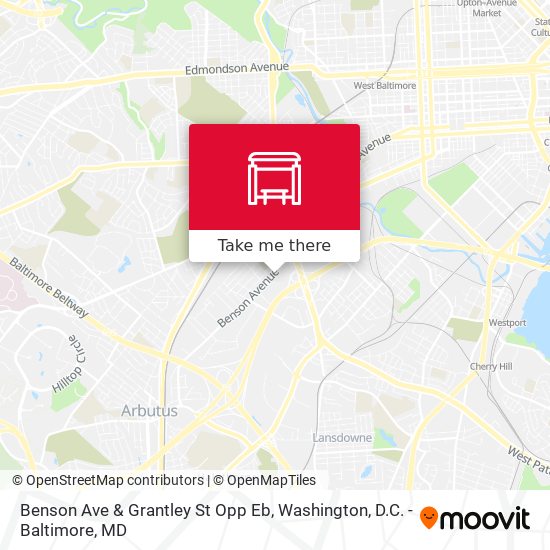 Mapa de Benson Ave & Grantley St Opp Eb