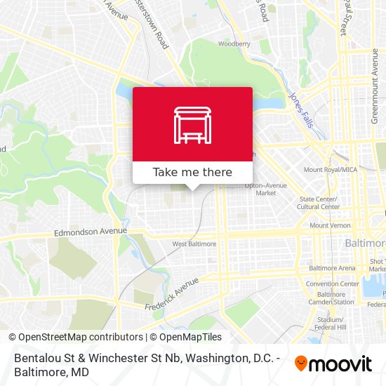 Mapa de Bentalou St & Winchester St Nb